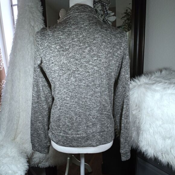 LOVE TREE KNIT MOTO JACKET SZ.L EUC - Picture 4 of 7